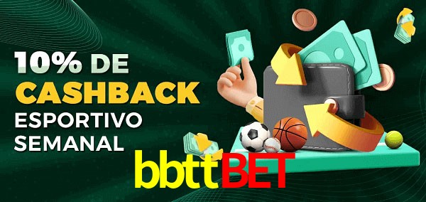 10% de bônus de cashback na bbttbet